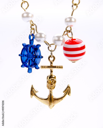 Photo: Anchor and wheel Anchor and wheel