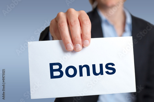Photo: Bonus Geldumschlag Bonus Geldumschlag