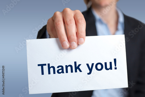 Photo: Thank you! Thank you!