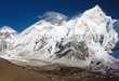 view of Everest and Nuptse from Kala Patthar view of Everest and Nuptse from Kala Patthar