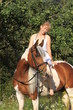 ausritt im sommer