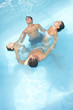 Gruppe beim Wasseryoga Gruppe beim Wasseryoga