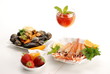FRUTTI DI MARE , SCAMPI E FRAGOLE FRUTTI DI MARE , SCAMPI E FRAGOLE