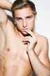Male fashion model