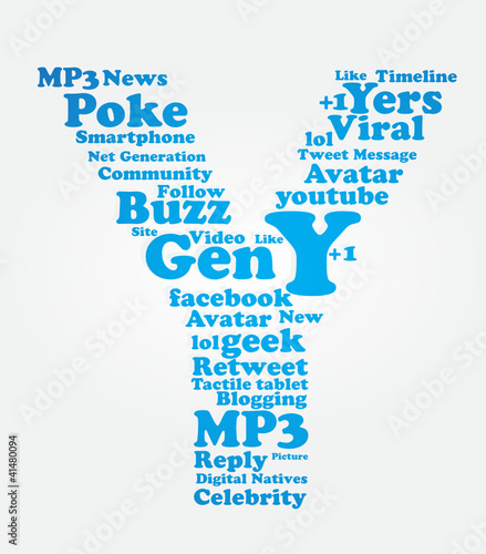 Vector: generation y generation y