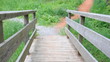 Holzbrücke im Schwarzwald