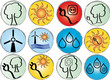 Icons - Stromproduktion