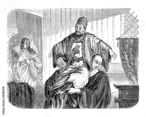 Illustration: Emperor Japan - 19th century Emperor Japan - 19th century