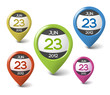 Vector calendar element for your web Vector calendar element for your web