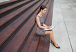 Beautiful Woman Taking Notes Beautiful Woman Taking Notes