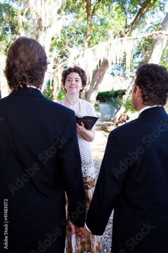 Photo: Gay Wedding Ceremony Gay Wedding Ceremony