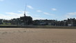 St Andrews skyline from beach Fife Scotland