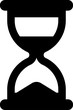 Vector hourglass icon isolated