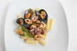 Pasta with seafood
