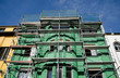 Altbau mit Gerüst