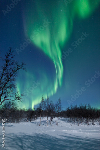 Foto: Aurora Borealis in Sweden Aurora Borealis in Sweden