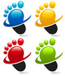 Swoosh Foot Icons