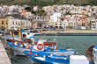 view of touristic harbour of Castellammare del Golfo town, Sicil