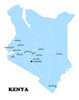 Map of Kenya