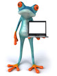 Blue frog