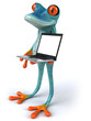 Blue frog