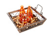 Tray with vases