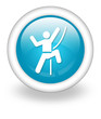 Light Blue Icon "Rock Climbing"