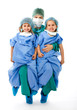 hospital team doctor family