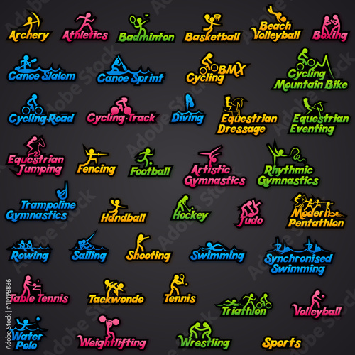 Vector: sports logos sports logos