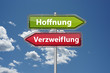 Hoffnung oder Verzweiflung?