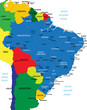 Brazil map