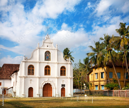 Photo: Portuguese colonial Church in Kochi Portuguese colonial Church in Kochi