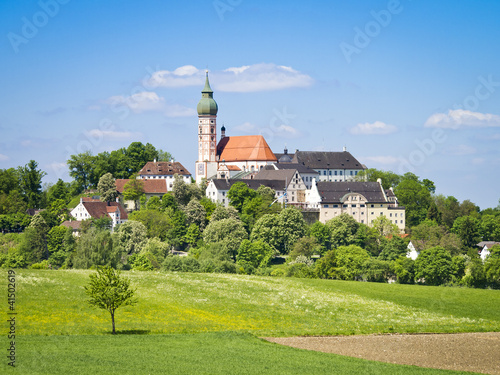 Photo: Andechs Monastery in Bavaria Germany Andechs Monastery in Bavaria Germany