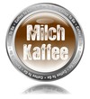 Milchkaffee - Button