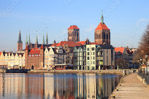 Photo: Panorama of Gdansk, Poland. Panorama of Gdansk, Poland.