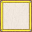 Wooden board and tracing paper in yellow frame. Wooden board and tracing paper in yellow frame.