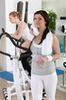 Women at the gym