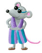 Mouse on the beach