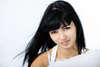 Photo: Beautiful girl brunette Beautiful girl brunette