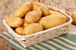 fresh potatoes