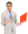 man with folders