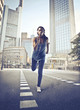 Jogging in the city