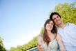 Beautiful couple portrait