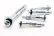 Drywall metal screw anchor