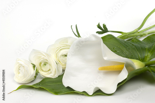 Photo: Calla e ranuncoli Calla e ranuncoli