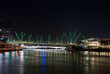 Brisbane City - Kurilpa Bridge At Night - Queensland - Australia