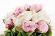 Rich bunch of peonies