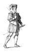 A soldier : Garde Suisse - 17th century A soldier : Garde Suisse - 17th century