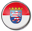 Button mit Wappen Hessen
