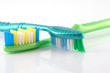 Two tooth-brushes Two tooth-brushes